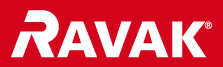 logo ravak v ramecku